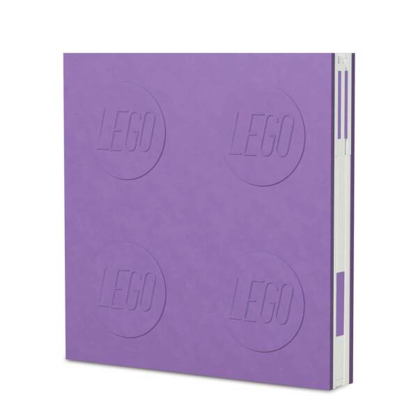 LEGO Cuaderno con bolígrafo Violeta - Collector4U.com