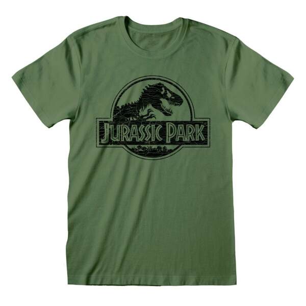 Camiseta Mono Logo Jurassic Park talla L - Collector4U.com