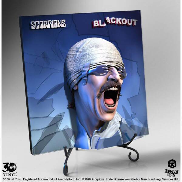 Scorpions Estatua 3D Vinyl Blackout 30 cm - Collector4U.com