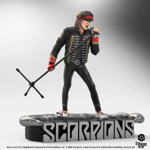Scorpions Estatua Rock Iconz Klaus Meine Limited Edition 22 cm - Collector4U.com
