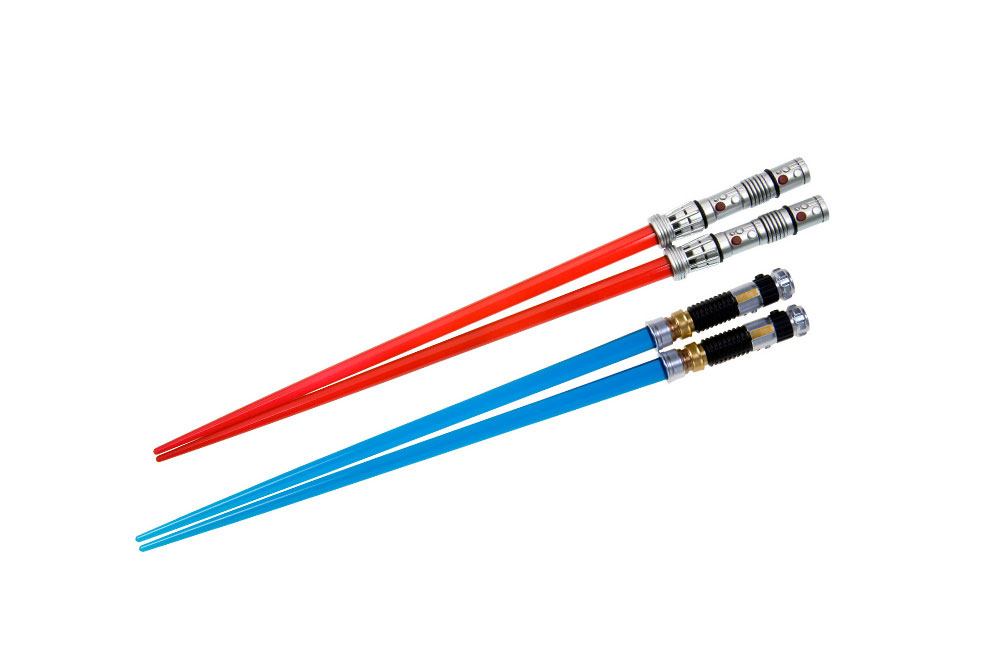 Palillos sable laser Darth Maul & Obi-Wan Kenobi Star Wars Pack de 2 - Collector4U.com