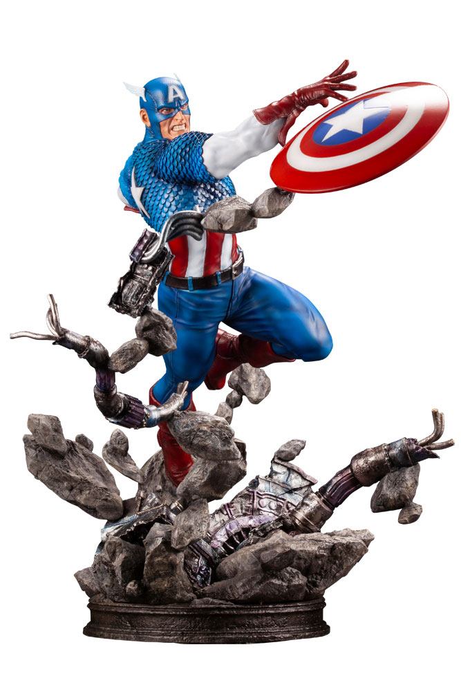 Estatua 1/6 Captain AmericaMarvel Comics Fine Art 36 cm