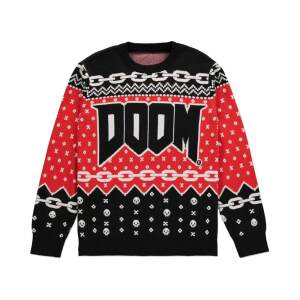Doom Suéter Christmas Doom Logo talla M - Collector4u.com