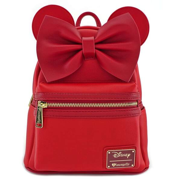 Mochila Red Minnie Ears & Bow Red Disney by Loungefly - Collector4u.com