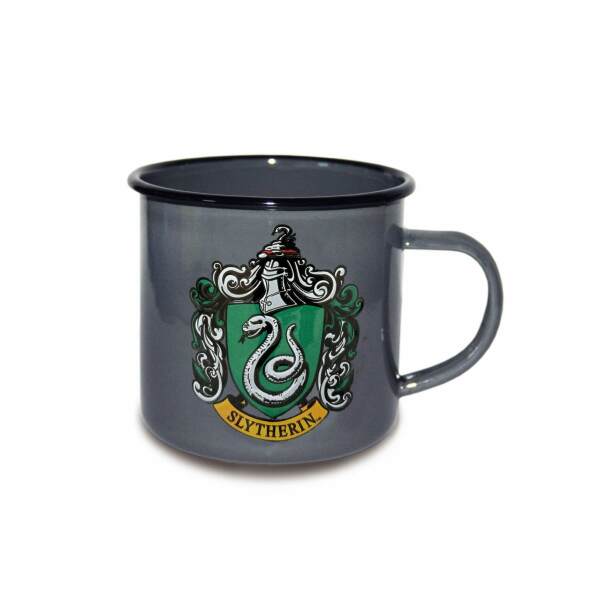 Taza Enamel Slytherin Logo Harry Potter - Collector4u.com