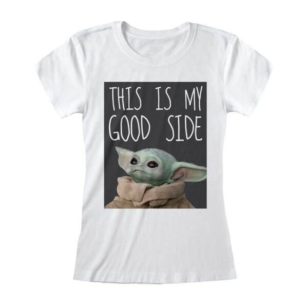 Camiseta Chica Good Side Star Wars The Mandalorian talla L - Collector4U.com