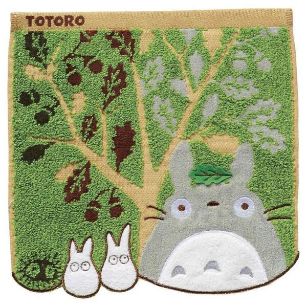 Mini Toalla Acorn Tree Mi vecino Totoro 25 x 25 cm - Collector4U.com