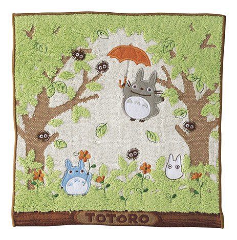 Toalla Shade of the Tree Mi vecino Totoro Mini 25 x 25 cm - Collector4U.com