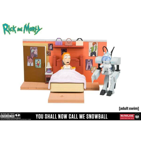 Rick y Morty Medium Kit de Construcción You Shall Now Call Me Snowball - Collector4U.com