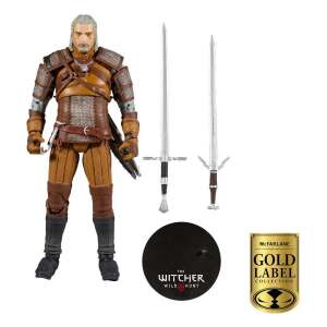 The Witcher Figura Geralt of Rivia Gold Label Series 18 cm - Collector4U.com