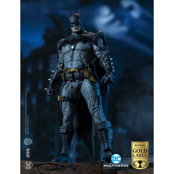 Figura Batman Designed by Todd McFarlane DC Multivers Gold Label Collection 18 cm - Collector4u.com