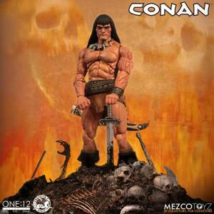 Conan el Bárbaro Figura 1/12 Conan 17 cm One:12 Mezco Toys - Collector4u.com