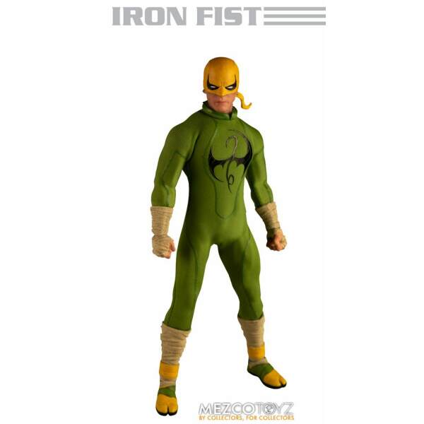 Figura 1/12 Iron Fist Marvel 17 cm One:12 Mezco Toys - Collector4U.com