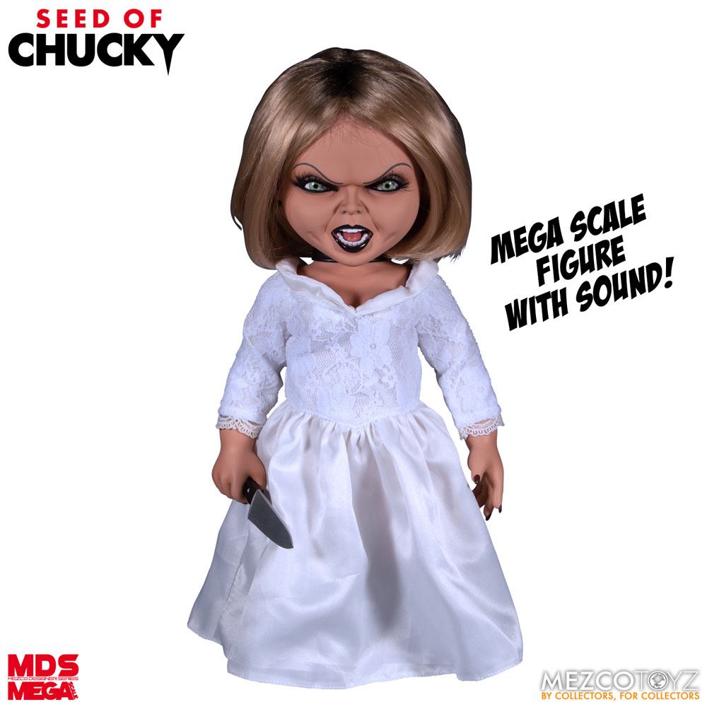 Figura Tiffany Seed of Chucky Parlante MDS Mega Scale 38 cm Mezco - Collector4U.com