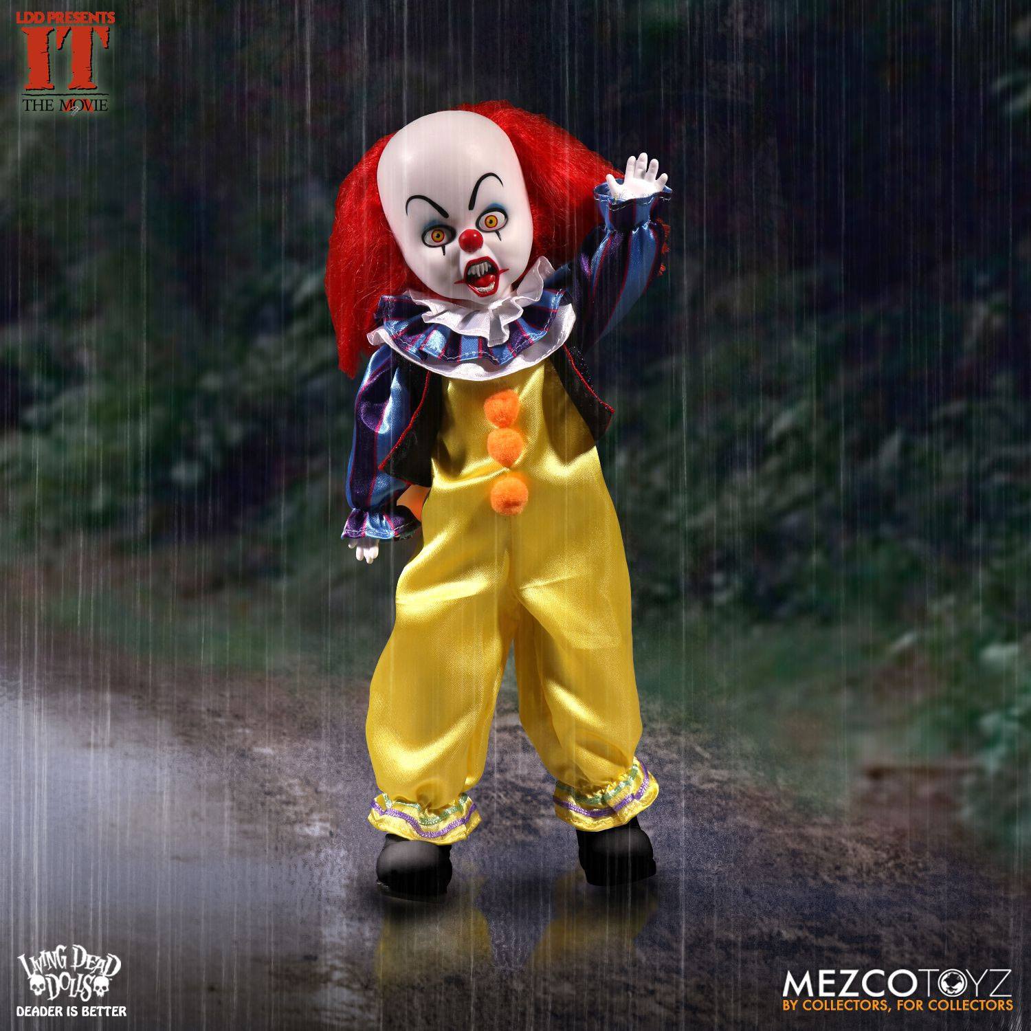 Stephen King's It Living Dead Dolls Muńeco Pennywise 25 cm - Collector4U.com