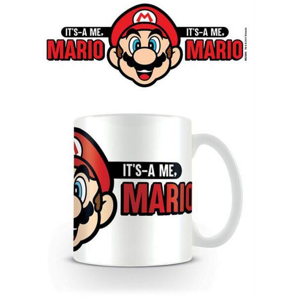 Super Mario Taza Its A Me Mario - Collector4U.com