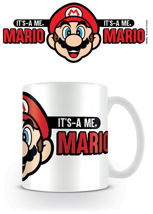 Super Mario Taza Its A Me Mario - Collector4U.com