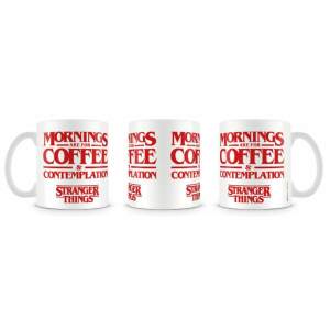 Taza Coffee and Contemplation Stranger Things - Collector4U.com