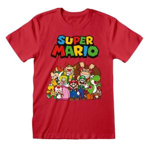 Camiseta Main Character Group Super Mario talla L - Collector4U.com