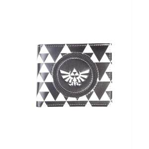 The Legend of Zelda Monedero Triforce Black & White - Collector4U.com