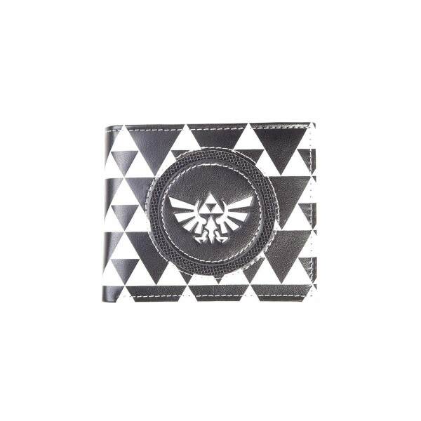 The Legend of Zelda Monedero Triforce Black & White - Collector4U.com