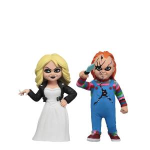 Figuras Toony Terrors Chucky & Tiffany La novia de Chucky Pack de 2 15 cm Neca - Collector4U.com