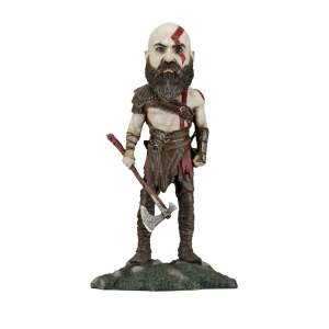 God of War 2018 Cabezón Head Knocker Kratos 22 cm - Collector4u.com