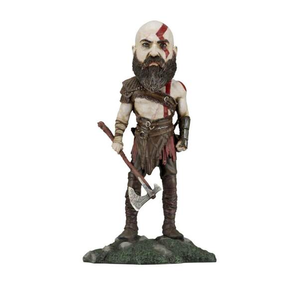God of War 2018 Cabezón Head Knocker Kratos 22 cm - Collector4u.com