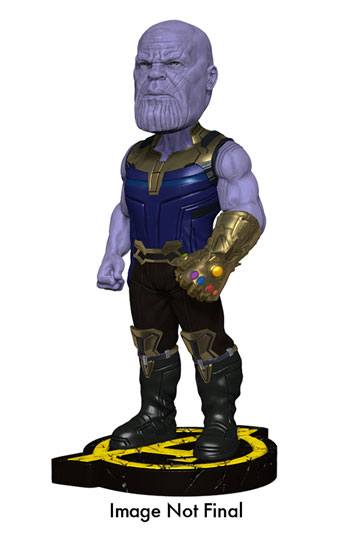 Cabezón Head Knocker Thanos Vengadores Infinity War 20 cm NECA