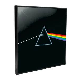 Pink Floyd Decoración Mural Crystal Clear Picture Dark Side of the Moon 32 x 32 cm - Collector4U.com
