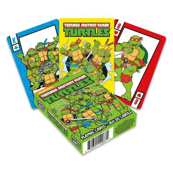 Baraja Cartoon Tortugas Ninja Aquarius - Collector4U.com