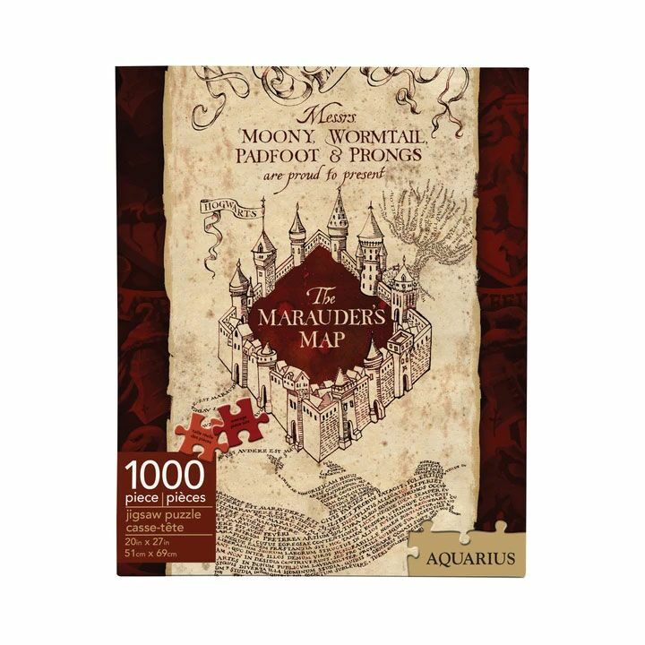 Puzzle Mapa Del Merodeador Harry Potter (1000 Piezas) - Collector4u.com