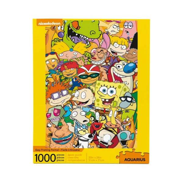 Puzzle Cast Nickelodeon (1000 piezas) - Collector4U.com