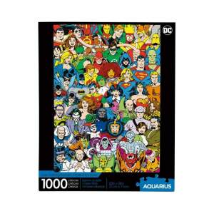 Puzzle Retro Cast DC Comics (1000 piezas) - Collector4U.com