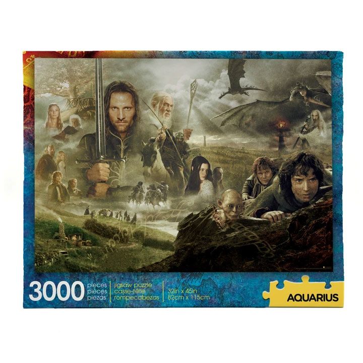 Puzzle Saga El Señor de los Anillos (3000 piezas) Acuarius - Collector4U.com
