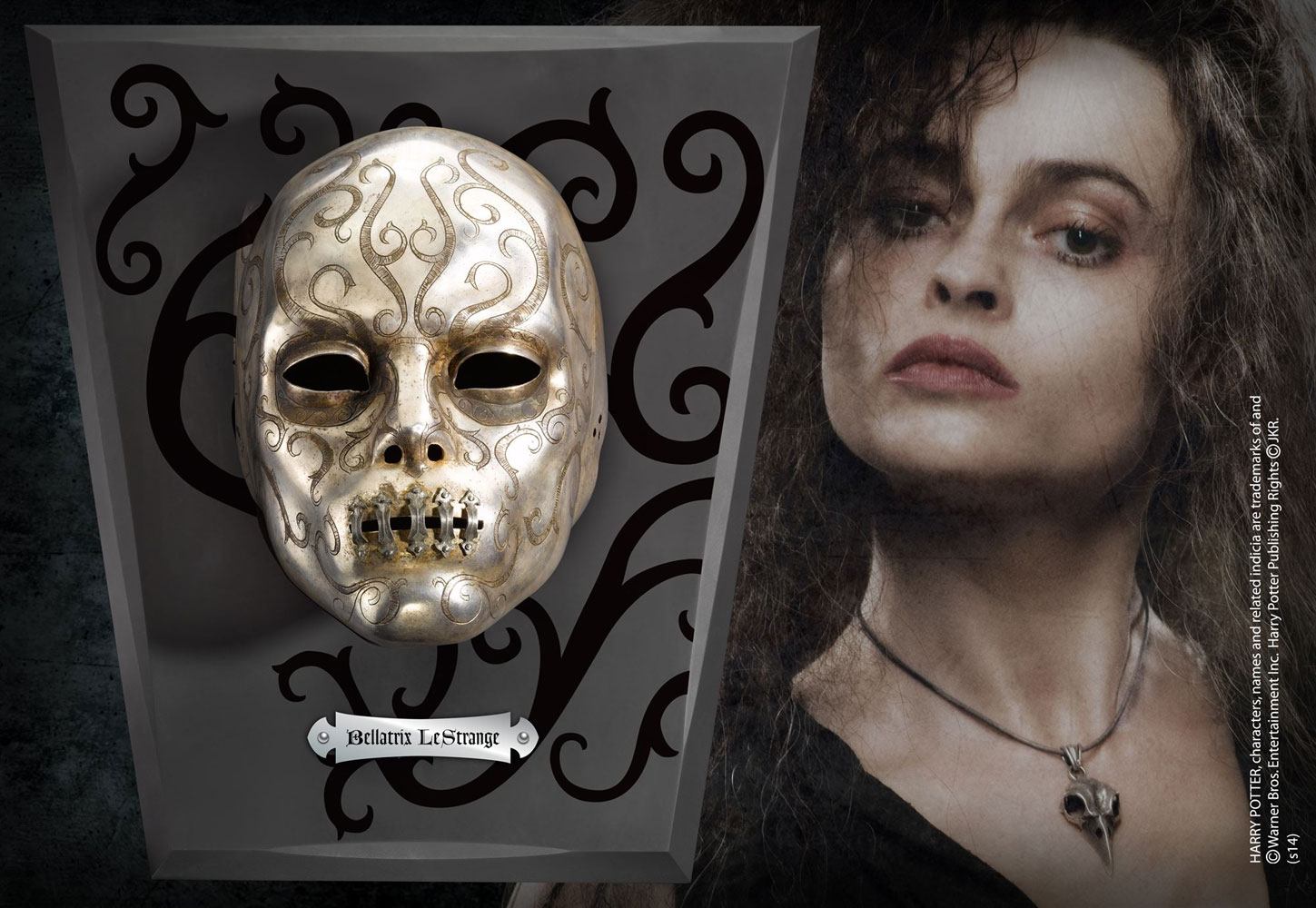 Máscara Death Eater Bellatrix Harry Potter - Collector4u.com