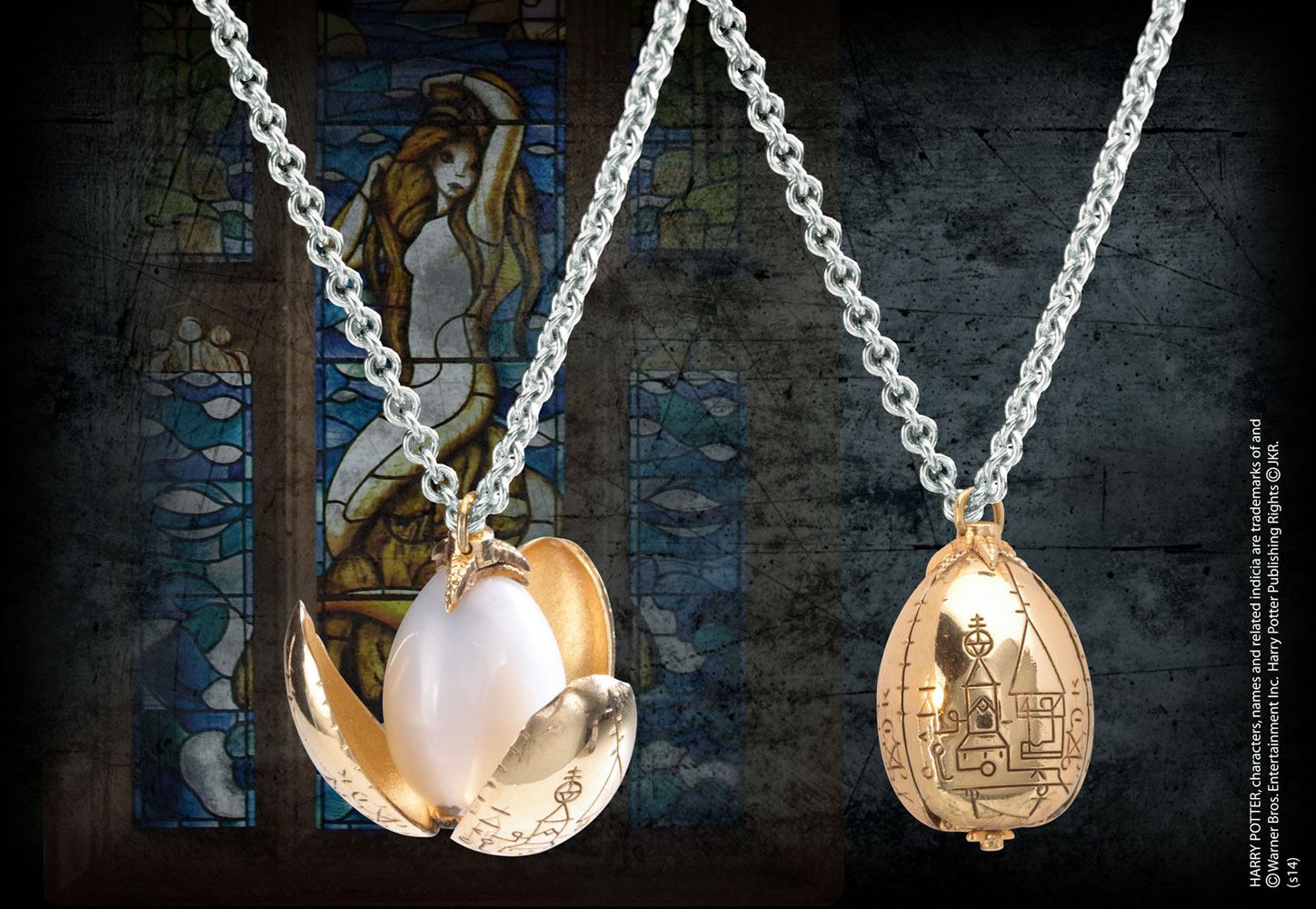 Colgante con collar El Huevo de Oro Harry Potter - Collector4u.com