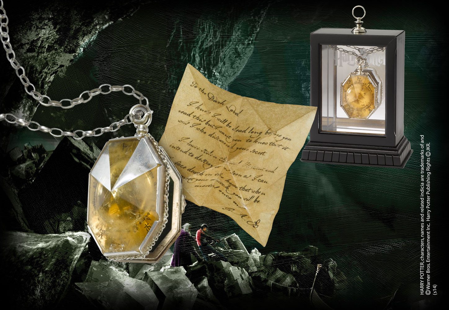 Medallón de Salazar Slytherin Harry Potter Réplica 1/1 - Collector4u.com