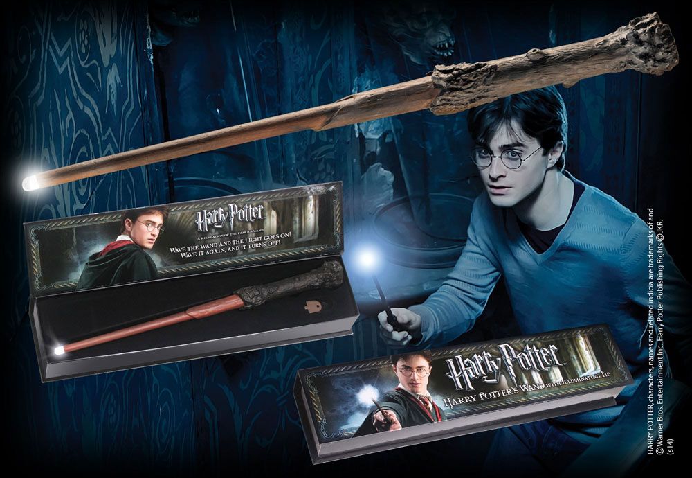 Réplica Varita de Harry con luz Harry Potter - Collector4u.com