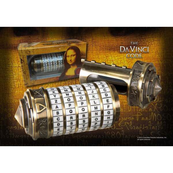 Réplica Cryptex El Código da Vinci - Mini Noble Collection - Collector4U.com