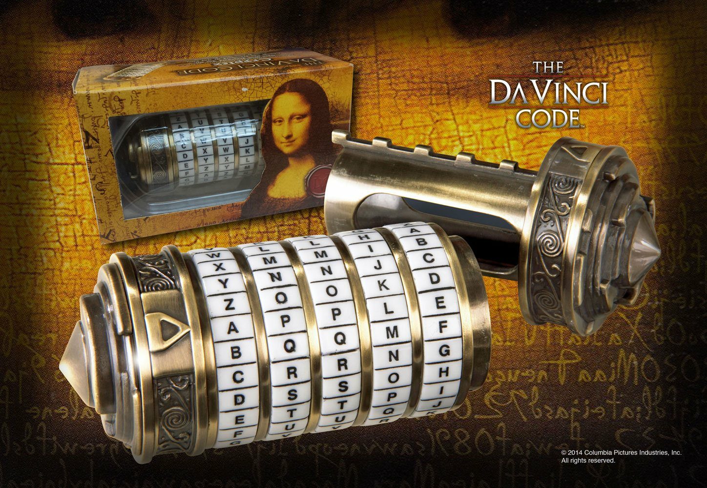 Réplica Cryptex El Código da Vinci – Mini Noble Collection