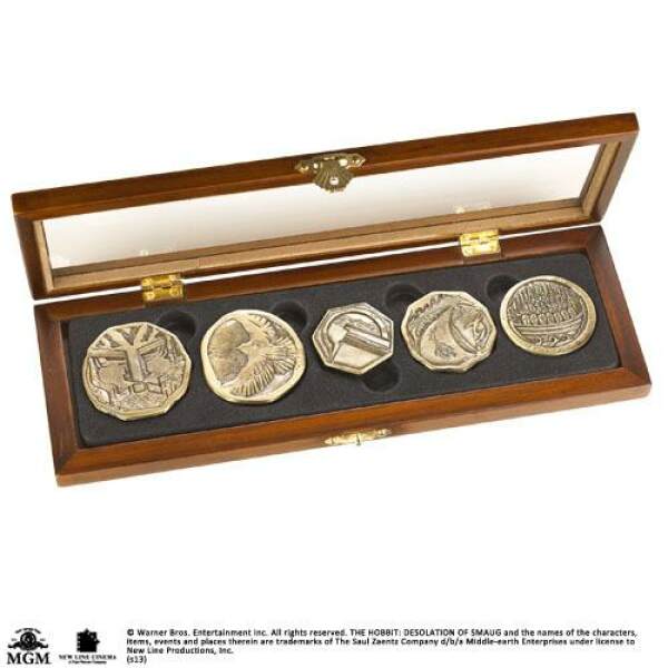Set de Monedas Dwarven Treasure El Hobbit - Collector4u.com