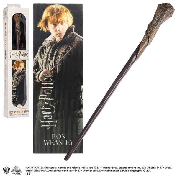 Varita Mágica Ron Weasley Harry Potter PVC 30 cm - Collector4u.com