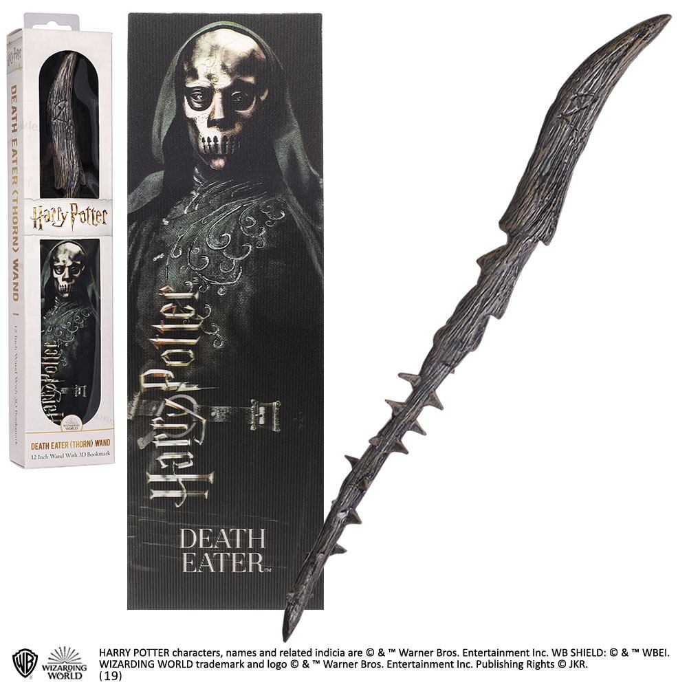 Varita Mágica Death Eater Harry Potter PVC 30 cm - Collector4u.com