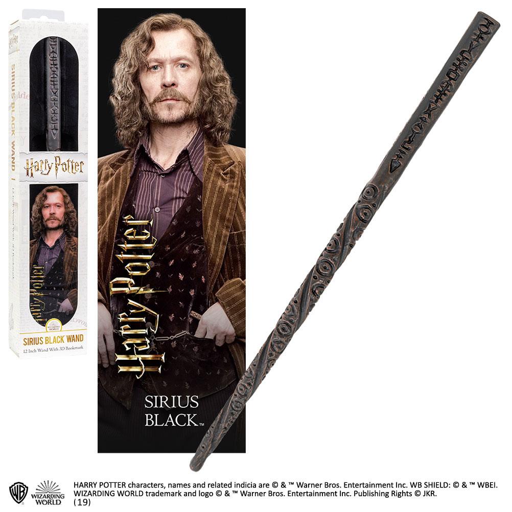 Varita Mágica Sirius Black Harry Potter PVC 30 cm - Collector4u.com