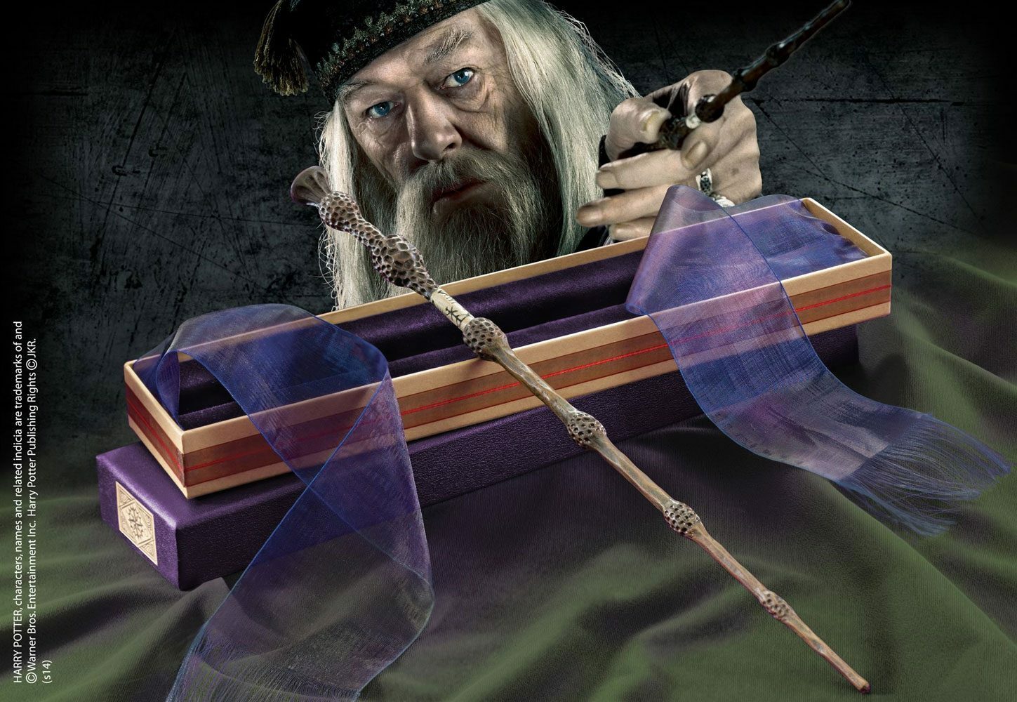 Varita mágica Albus Dumbledore Harry Potter 38 cm