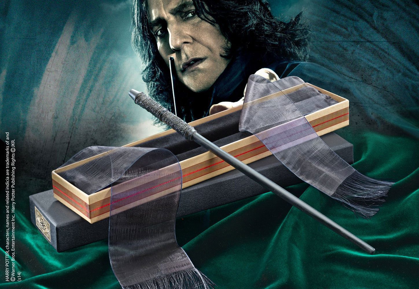 Varita mágica Profesor Snape Harry Potter 38 cm - Collector4u.com
