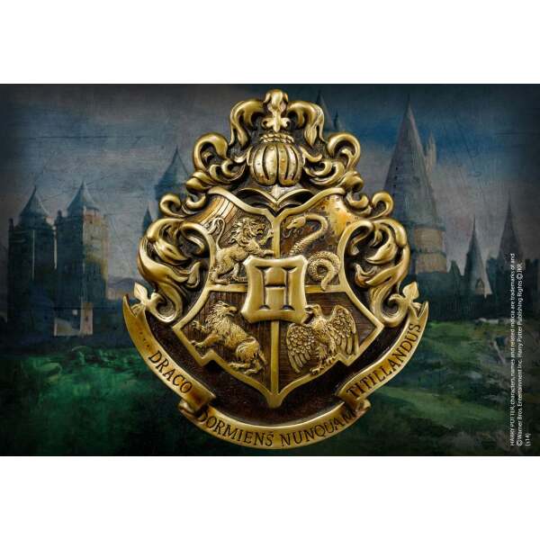 Escudo Hogwarts School Crest Harry Potter 28 x 31 cm Noble Collection - Collector4u.com