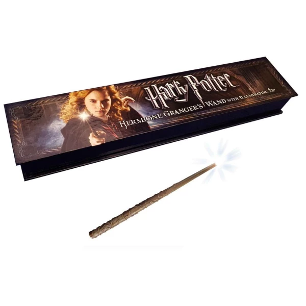 Varita mágica con luz Hermione Granger Harry Potter 38 cm - Collector4u.com