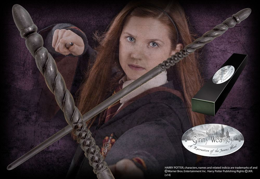 Varita Mágica Ginny Weasley Harry Potter (edición carácter) - Collector4u.com